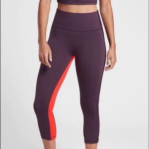 Athleta HIIT IT Mesh Capri